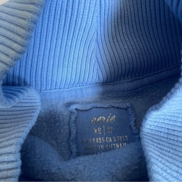 Aerie Oversized Mock Neck‎ Women's Blue Pullover Tunic - Picture 3 of 3